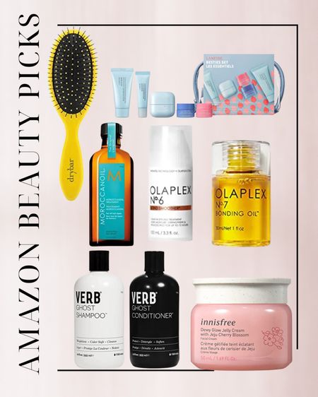 Amazon beauty picks, drybar, laneige, Moroccan oil, olaplex, verb, innisfree 

#LTKbeauty #LTKunder100 #LTKSeasonal