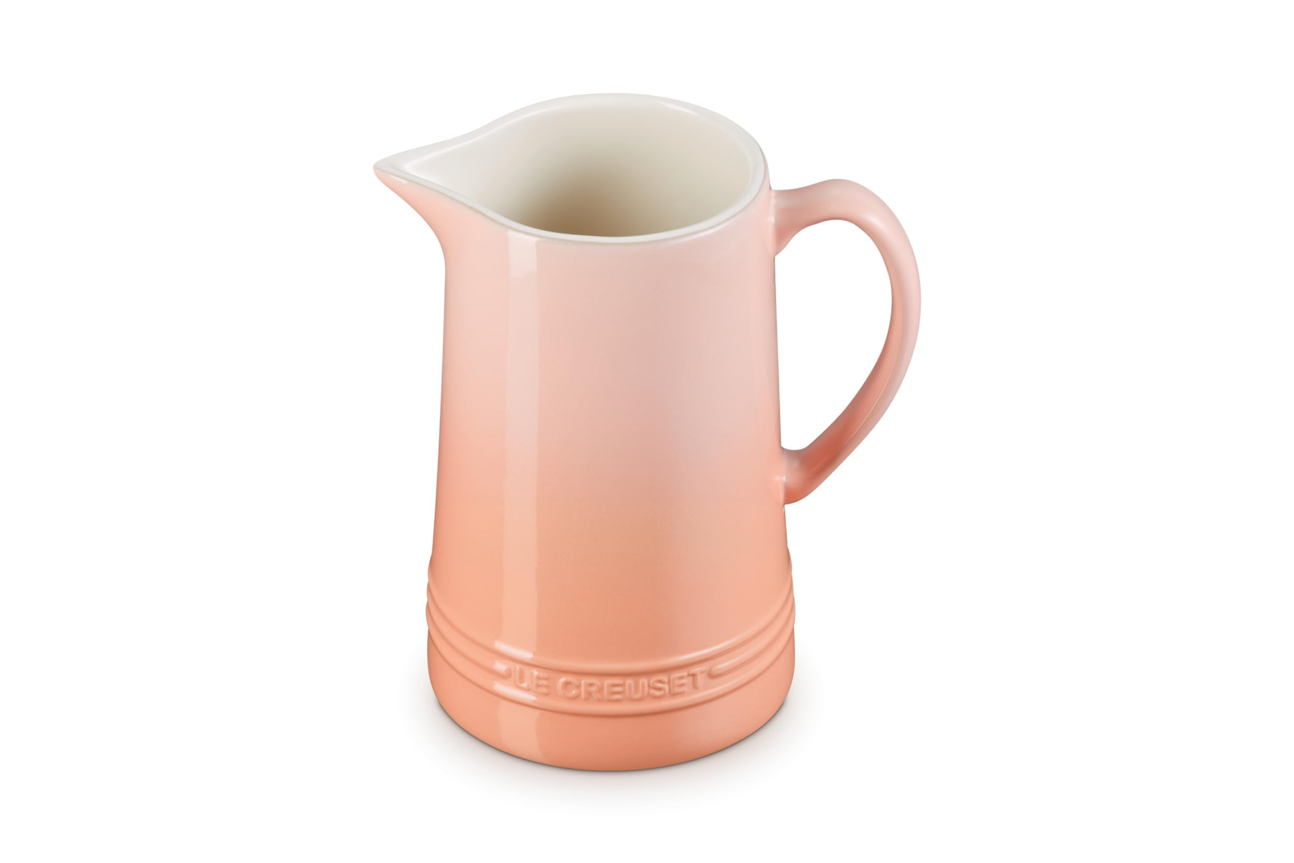 Le Creuset Stoneware Pitcher, 1.6 qt., Peche | Amazon (US)