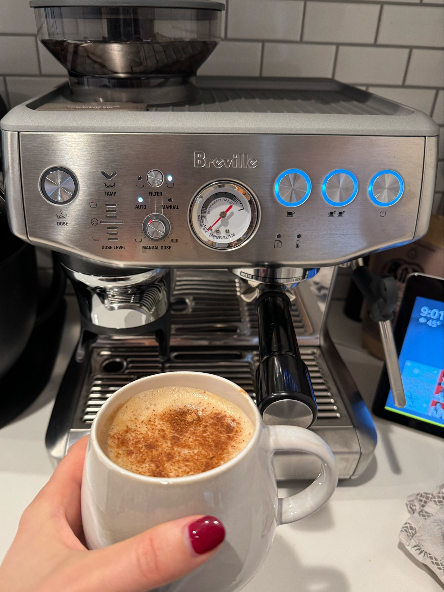 New year morning gratitude - this espresso machine ☕️ 