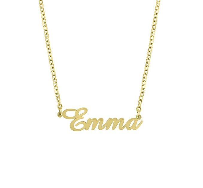 Quill Name Necklace | Mint & Lily