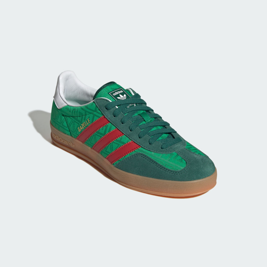 adidas Gazelle Indoor Shoes Green M 9.5 / W 10.5 - Mens Originals Shoes | adidas (US)