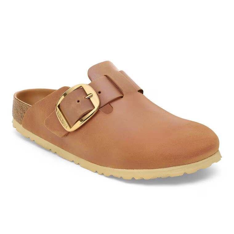 Boston Big Buckle Oiled Leather Cognac | BIRKENSTOCK | Birkenstock CA