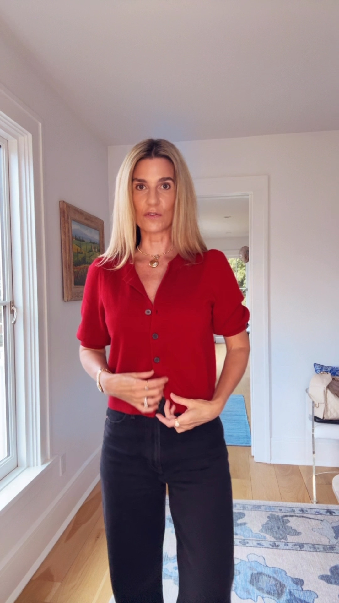 Sweater 15% off I am wearing sz M. Jeans are 30% off and fit TTS

#LTKgrwm #LTKSaleAlert #LTKootd