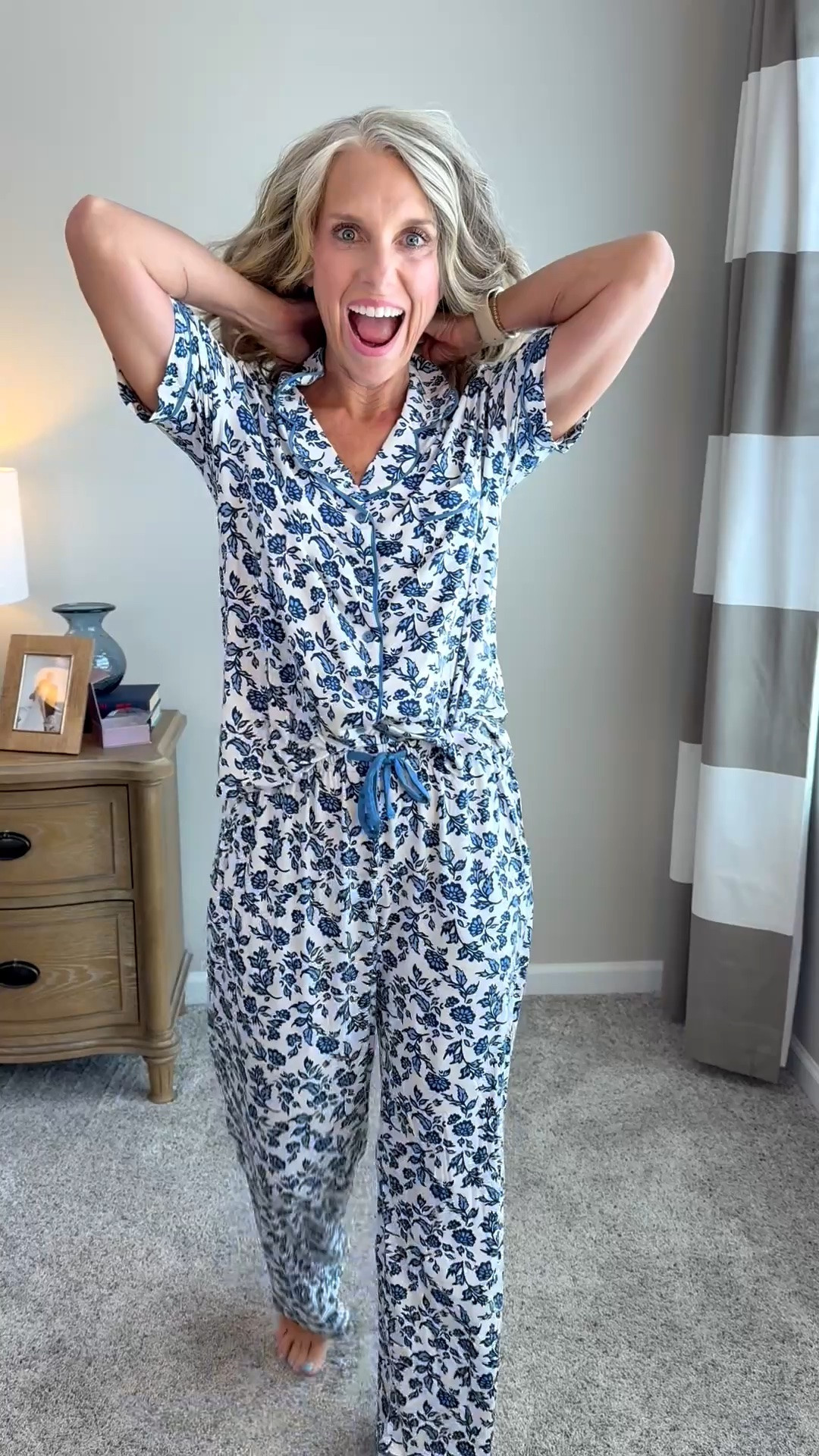 New fall
Pjs from @Mary Square 
I’m wearing smalls

#LTKootd #LTKgrwm #LTKOver40