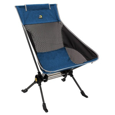GCI Outdoor ComPack Rocker Foldable Rocking Camp Chair - Heathered Royal | Target