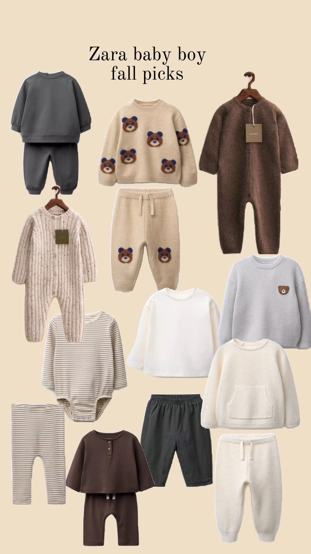 Baby boy clothes for fall- new in at Zara 

#LTKBaby #LTKFallSale #LTKSeasonal