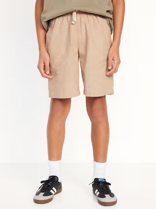 Knee Length Linen-Blend Shorts for Boys | Old Navy (US)