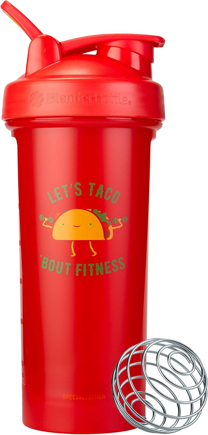 BlenderBottle Just for Fun Classic Shaker Bottle Perfect for Protein Shakes and Pre Workout, Let'... | Amazon (US)