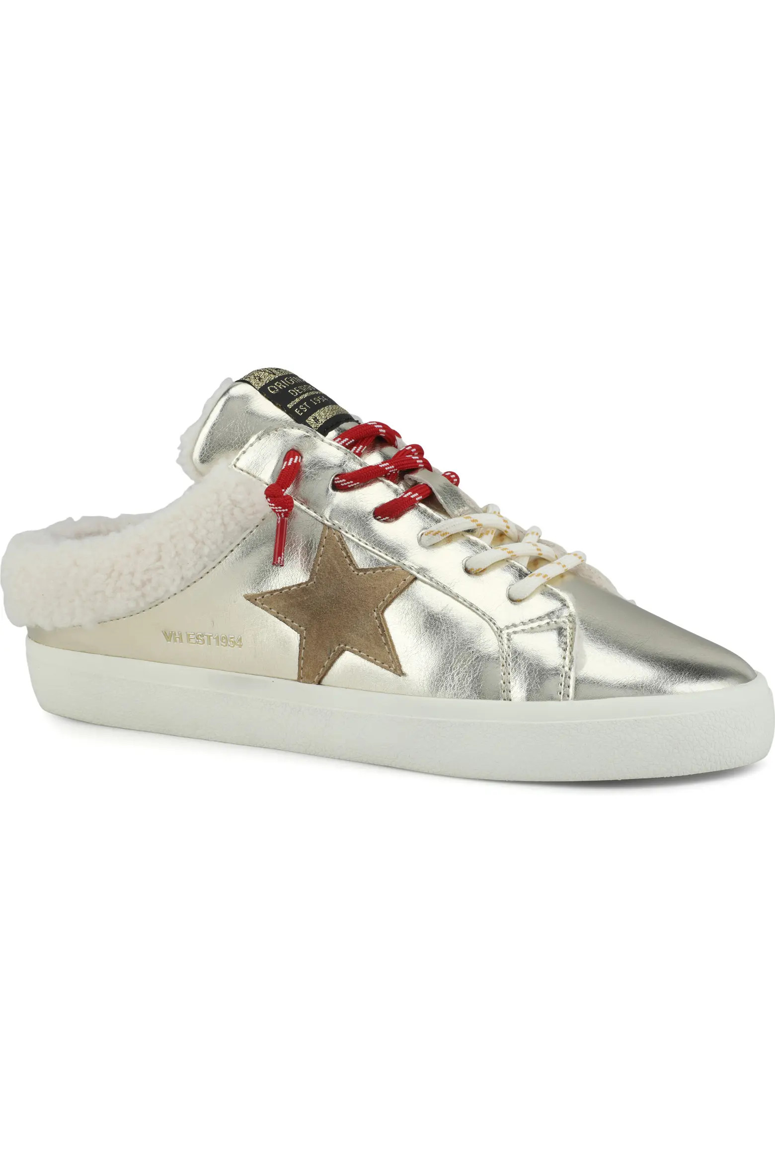 Vintage Havana Elsie Star Faux Fur Lined Sneaker Mule (Women) | Nordstrom | Nordstrom