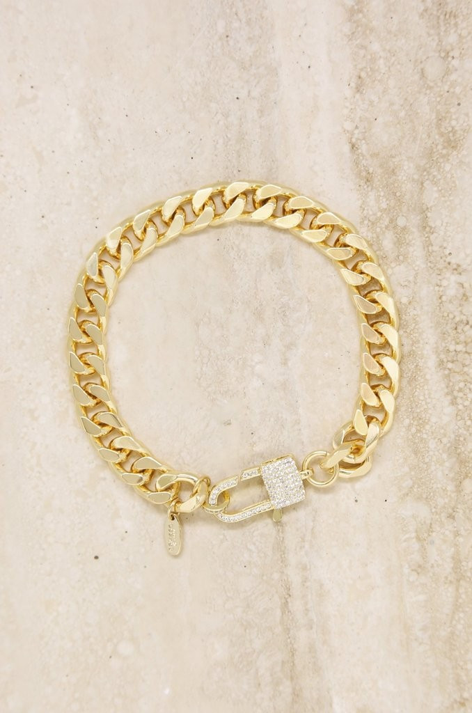 Best Of The Best 18k Gold Plated Link Anklet | Ettika