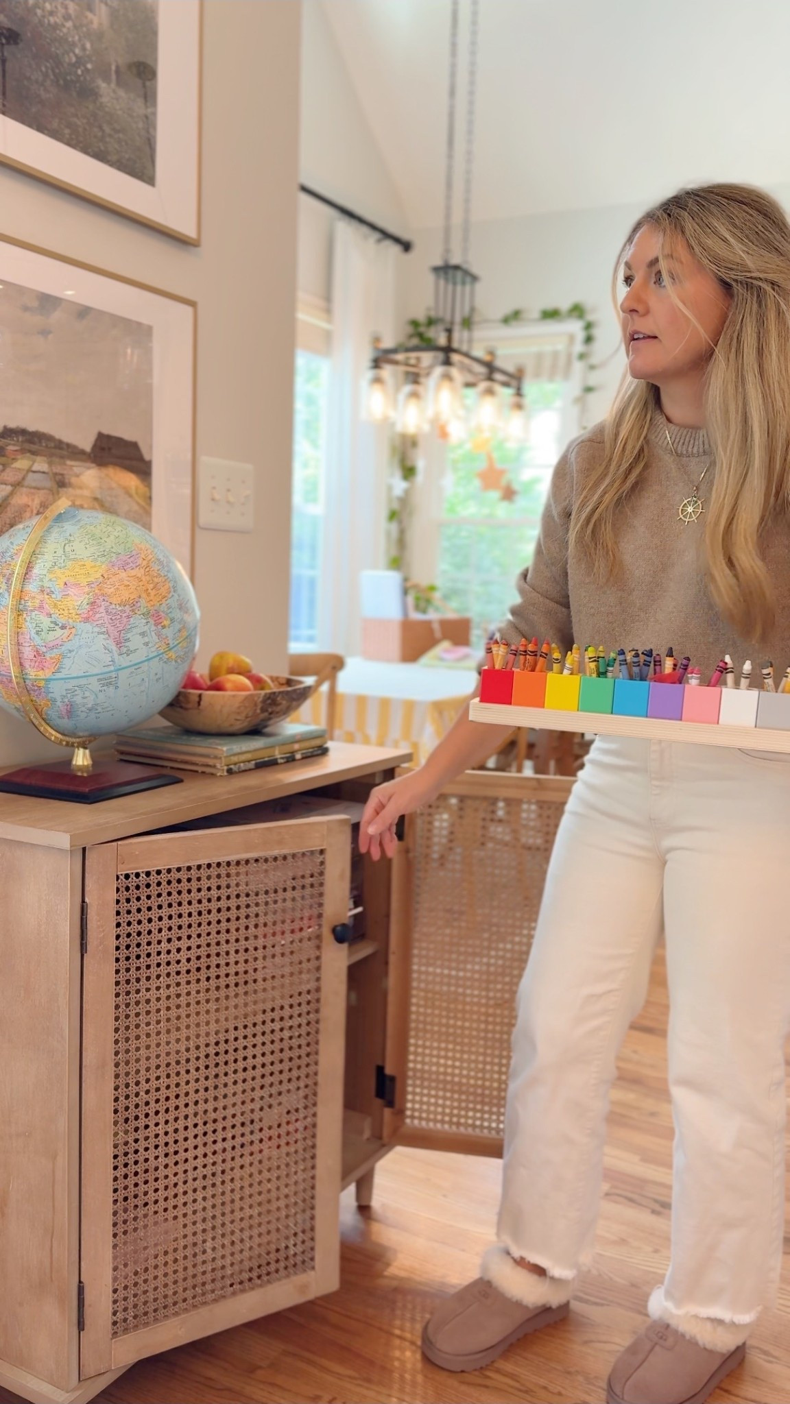 Wearing Small in sweater.
Pants are Oliver Logan.