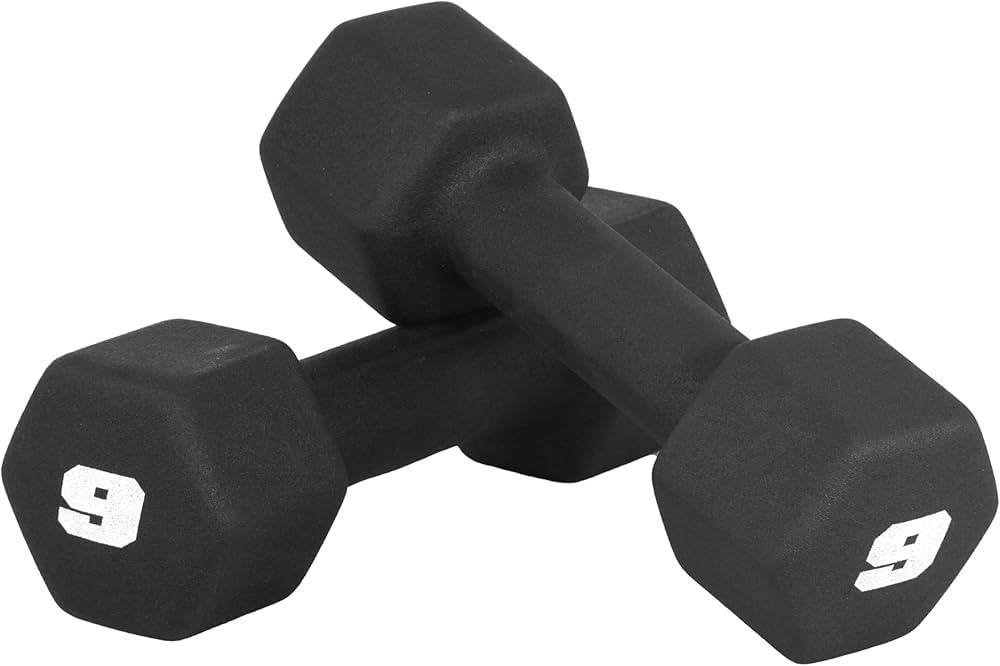 CAP Barbell Neoprene Dumbbell Hand Weights - Pair | Multiple Options | Amazon (US)