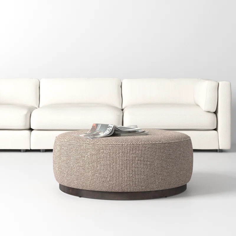 Faira Velvet Ottoman | Wayfair North America