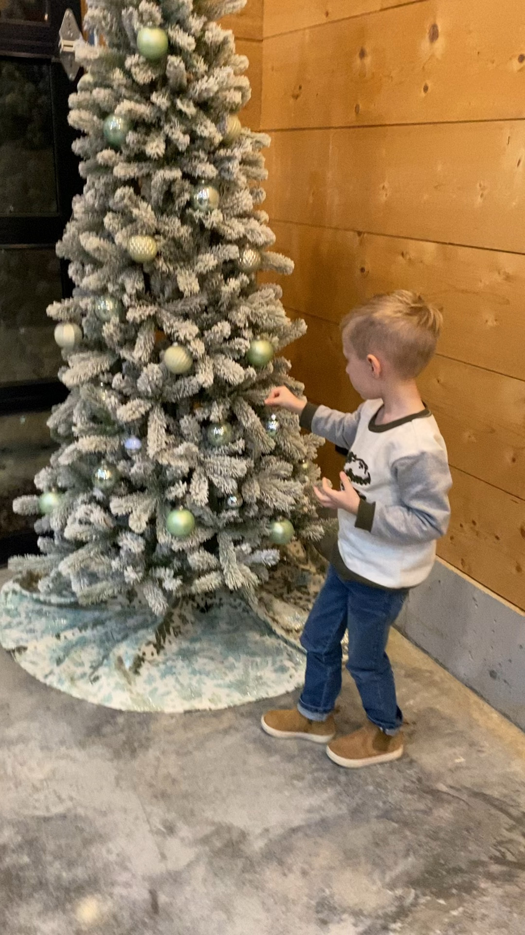 Flocked artificial skinny tree. 7.5 ft realistic faux Christmas tree. Unlit or prelit. Holiday decor. Black Friday deals. King of Christmas .

#LTKSeasonal #LTKSaleAlert #LTKHoliday