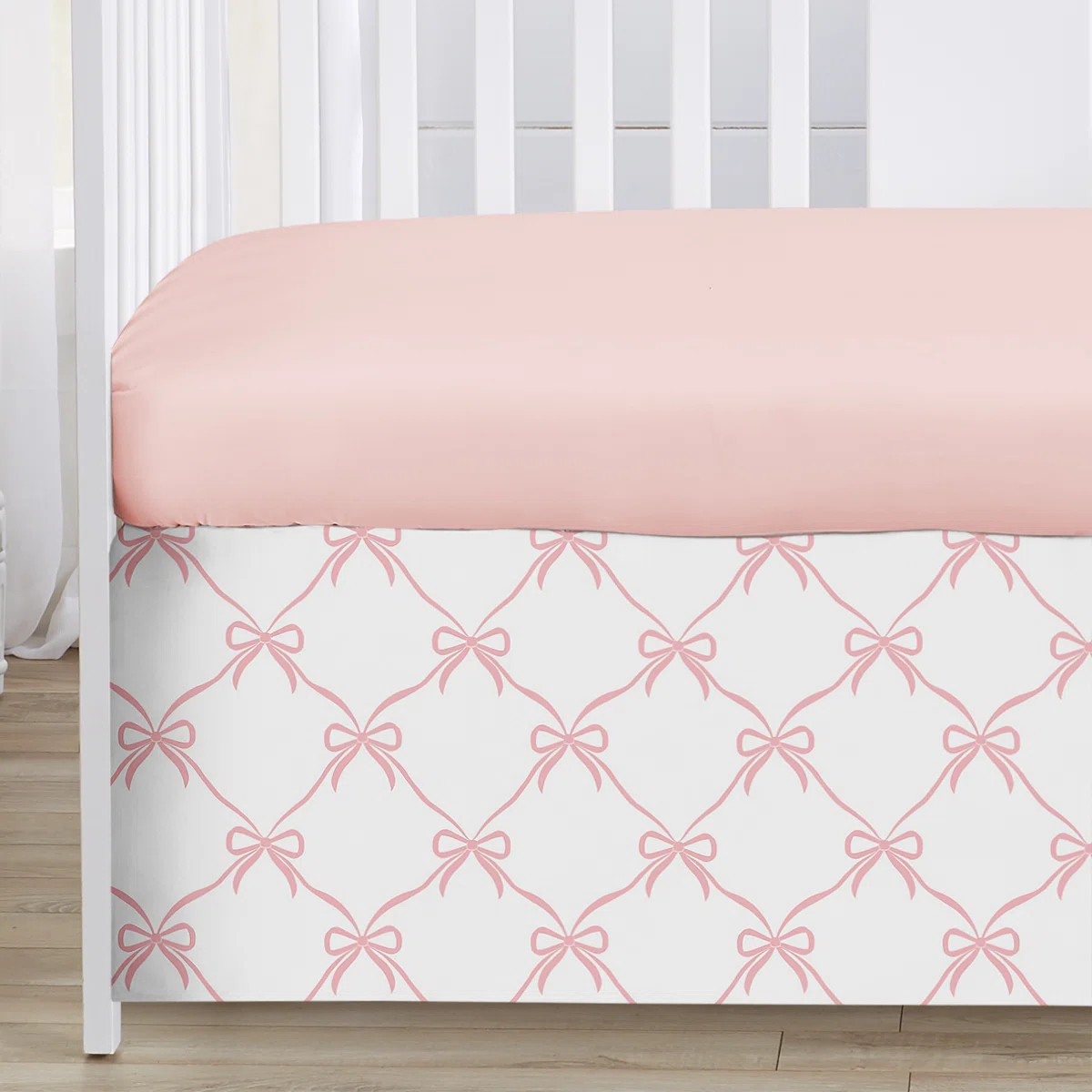 Ballerina and Ballet Bows 3 Piece Crib Bedding Set by Sweet Jojo Designs (Set of 3) | Wayfair North America