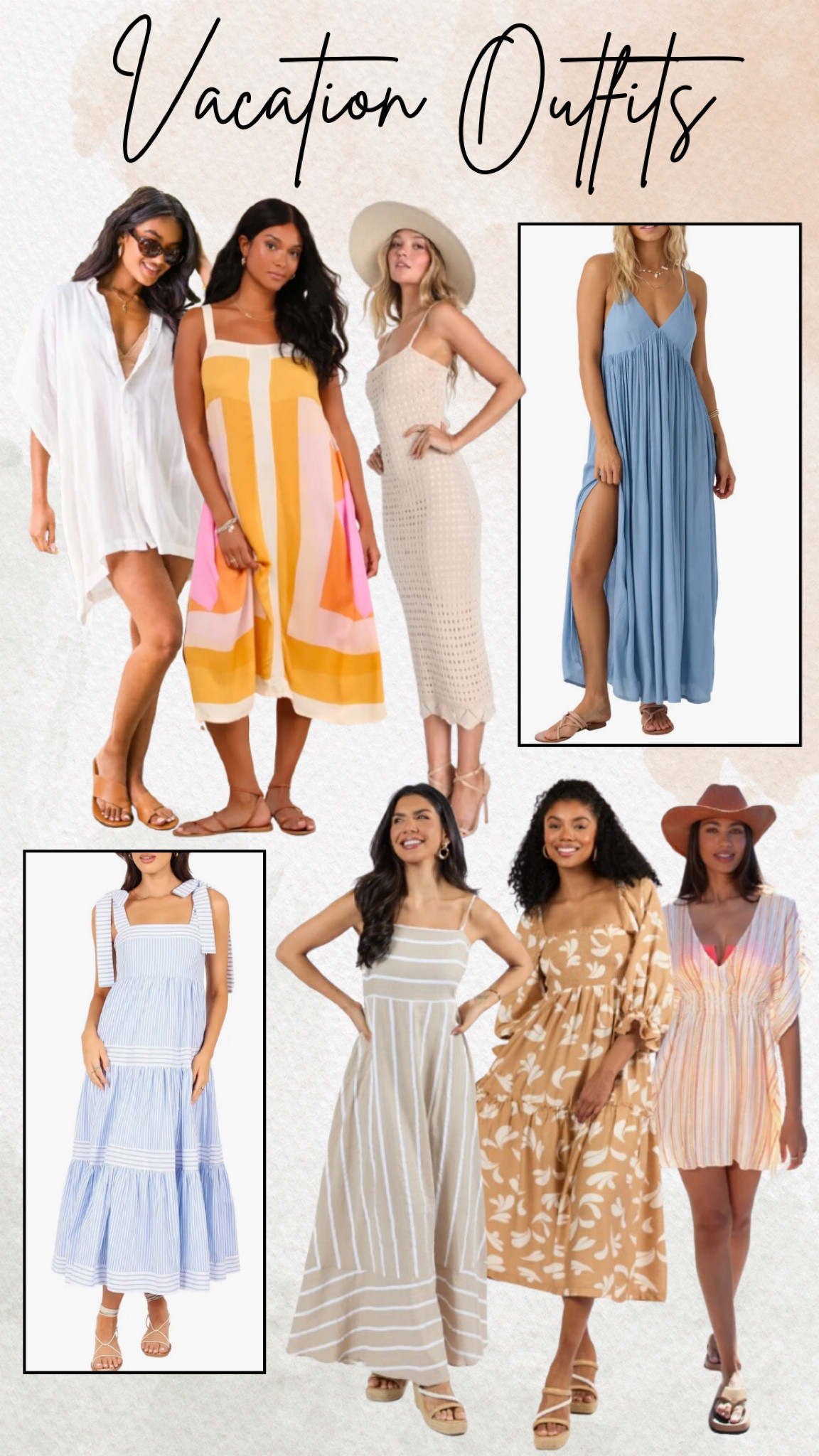 Vacation Outfits

Ltkfindsunder100 / ltkmidsize / LTKstyletip / LTKsalealert / vacation outfit / vacation outfits / travel outfit / travel outfits / vacation dress / vacation dresses / swim / swim coverup / swim coverups / maxi dress / maxi dresses / tropical vacation / tropical dress / tropical dresses / tropical vacation outfit / tropical vacation outfits / tropical vacation dress / resort wear / resort dress / resort / vacation / resort outfit / resort outfits / vacation style / sale / sale alert 

#LTKSwim #LTKSeasonal #LTKTravel
