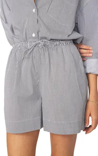 Stripe Stretch Cotton Shorts | Nordstrom Rack