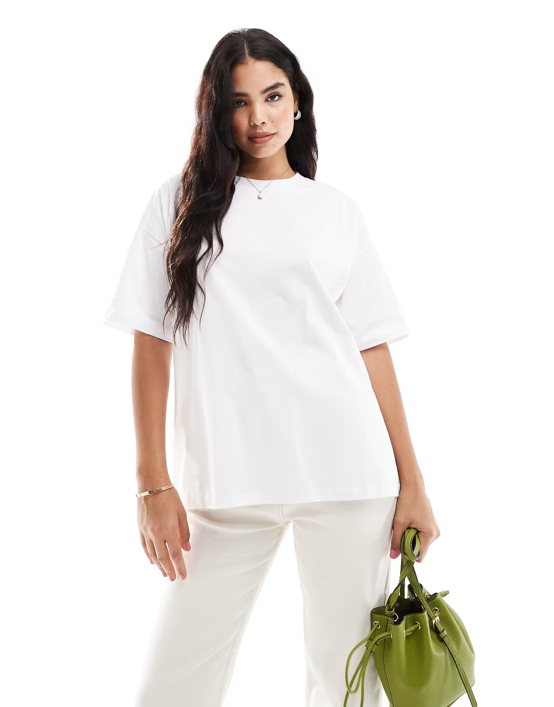 ASOS DESIGN oversized t-shirt with oyster graphic in ivory | ASOS | ASOS (Global)