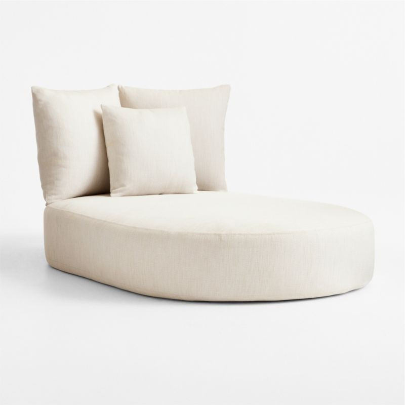 Replacement Bali Nova Glow Sunbrella ® Outdoor Chaise Daybed Cushion | Crate & Barrel