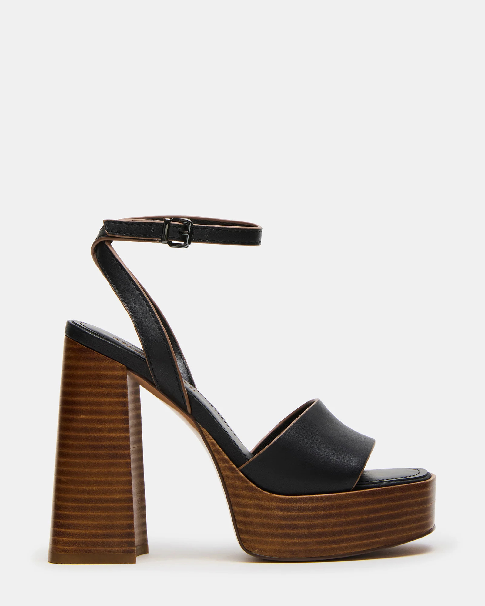 FLORIA BLACK LEATHER | Steve Madden (US)