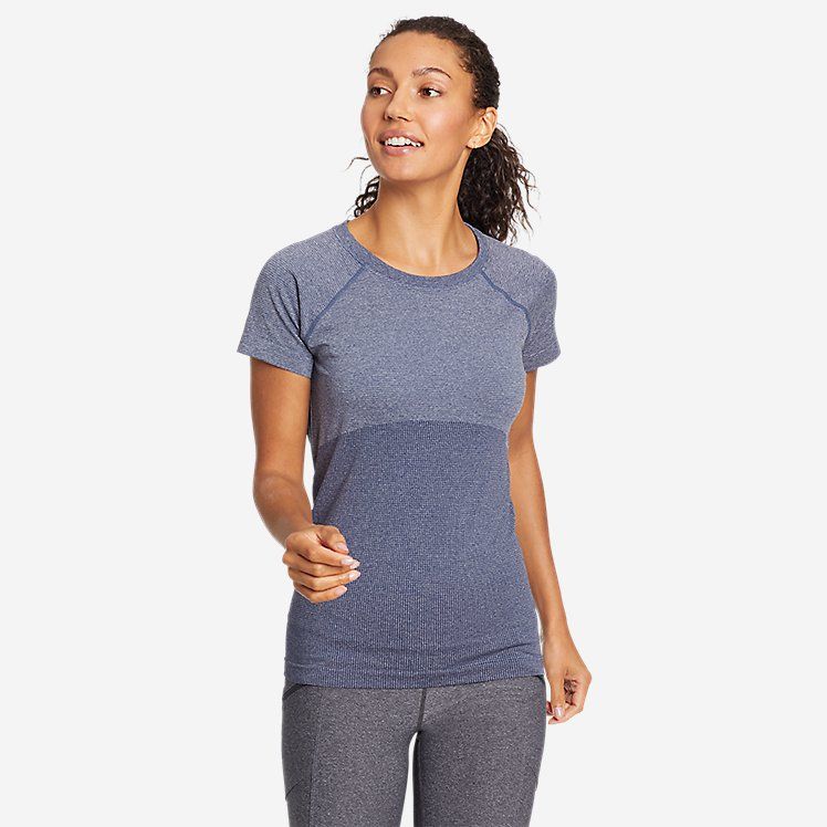 Women's Resolution Seamless Short-sleeve Crew T-shirt | Eddie Bauer | Eddie Bauer, LLC
