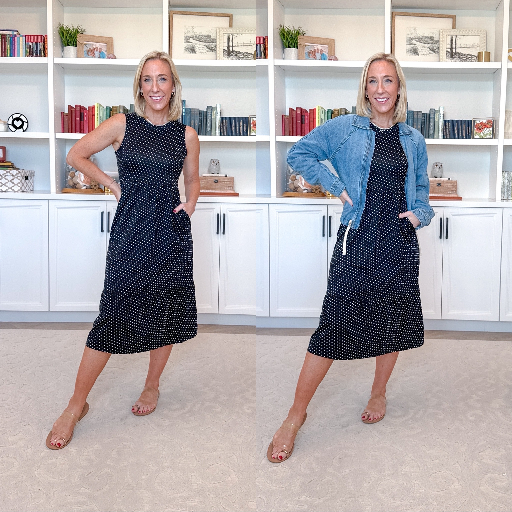 Walmart - more new dresses  

Cotton Sleeveless Tiered Midi Dress - size XS. $13.98. 6 colors. * Denim Bomber Jacket - size XS. $36.

 

#LTKOver40 #LTKSeasonal #LTKFindsUnder50