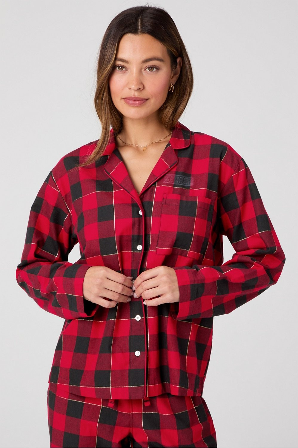 Dream Flannel Long Sleeve Top | Fabletics