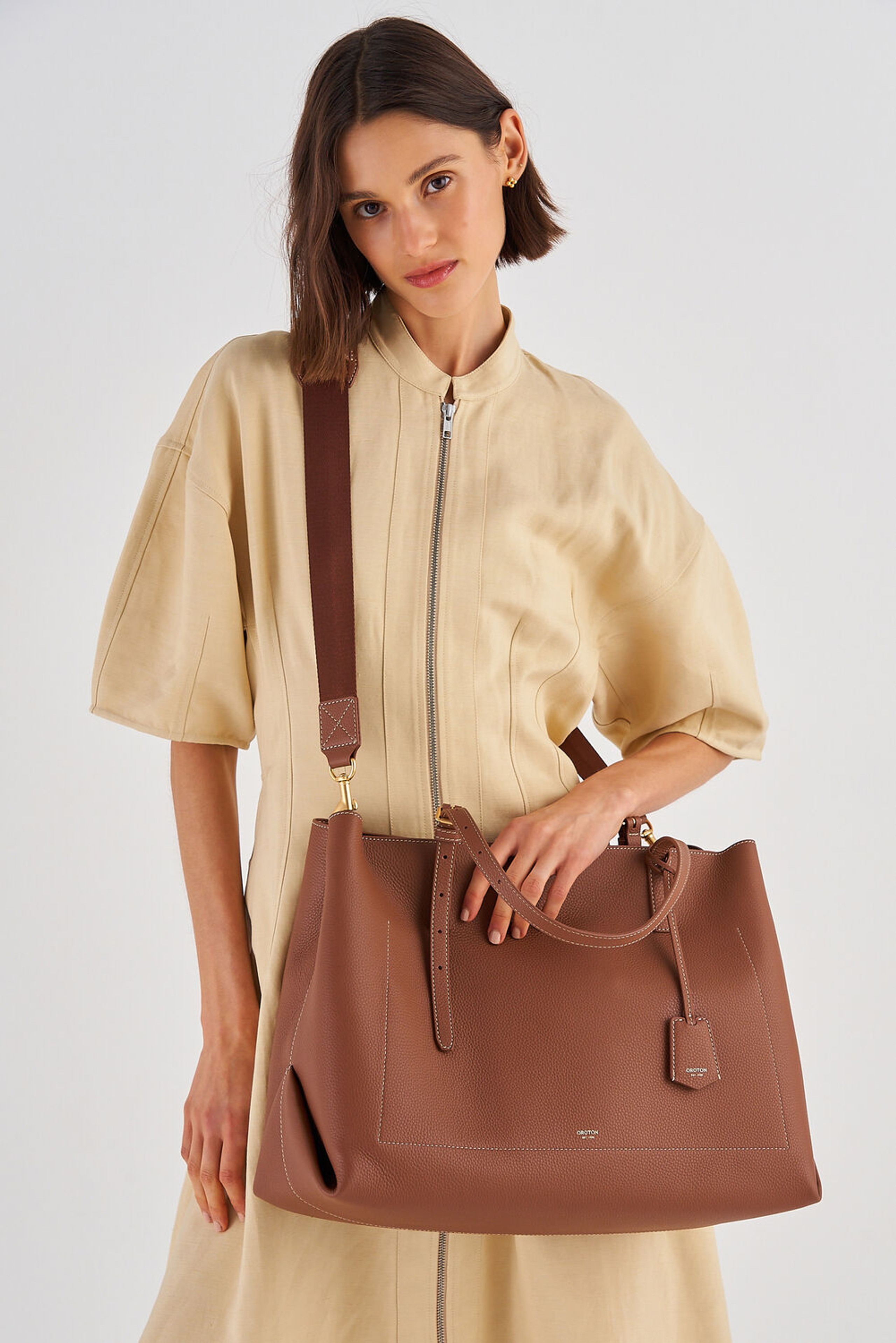 Oroton Margot Whiskey Baby Bag And Mat | Oroton