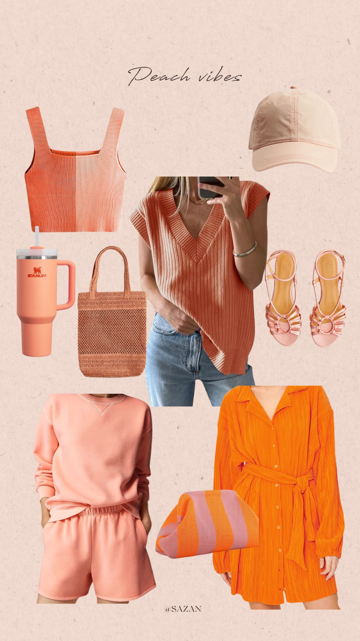 Shades of peach fashion finds ✨

#summerstyle#amazonfinds
#amazon 

#LTKShoeCrush #LTKStyleTip #LTKItBag