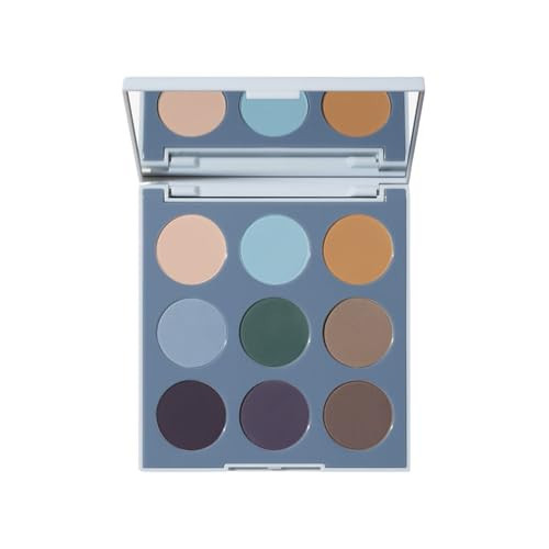 Morphe 9C Matte Essentials Artistry Palette - Cool-Toned Makeup Palette with All-Matte Finishes - Highly Pigmented Eye Makeup with a Blendable & Buildable Formula (0.35 oz) | Amazon (US)