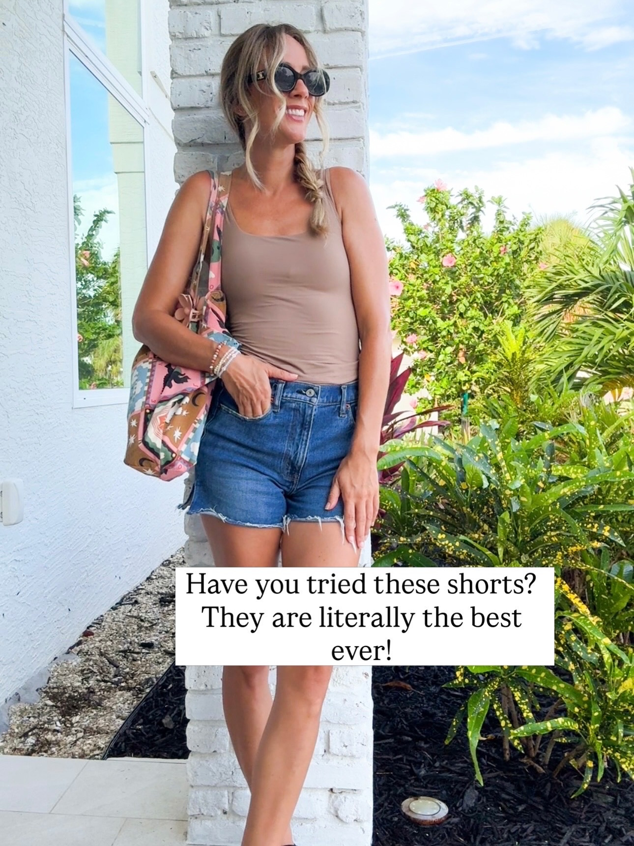 Abercrombie high rise dad shorts

#LTKU #LTKmomlife #LTKootd