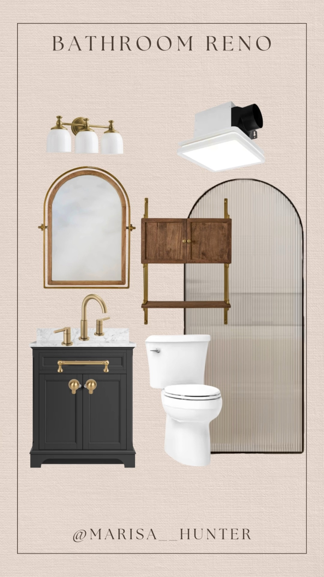 Bathroom Reno 

House renovation new powder room bathroom update new year new house 30in vanity pivot mirror vanity light exhaust fan shower wall toilet bathroom storage top knobs 
#LTKrenovation

#LTKHome #LTKdayinmylife #LTKmomlife