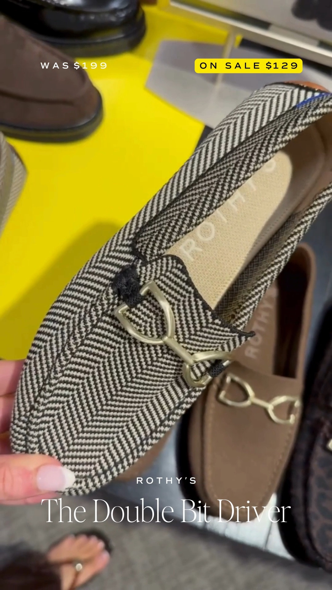 These Rothy’s loafers are comfortable and come in multiple color options. On sale for under $130!

#LTKSaleAlert