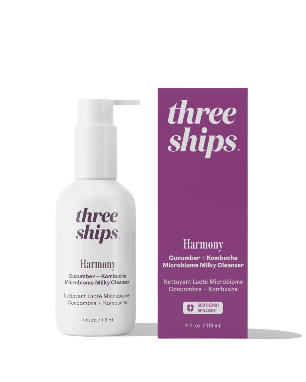 Soothing Harmony Cleanser for All Skin Types | Three Ships Beauty
