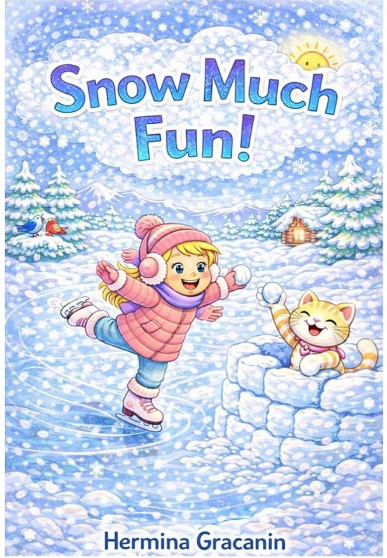 A heart-warming winter story about friendship, fun, and snowy adventures.

Follow Elena and her adorable kitty as they explore a magical winter day full of sledding, skating, snow forts, and cozy moments by the fire. With bright illustrations and gentle storytelling, this book is perfect for young readers who love animals, winter scenes, and happy adventures.

Ideal for ages 3–8, bedtime reading, and holiday gifts.

#LTKBaby #LTKstorytime #LTKKids