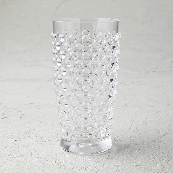 Porter Hobnail Acrylic Drinkware, Set of Six | Frontgate | Frontgate
