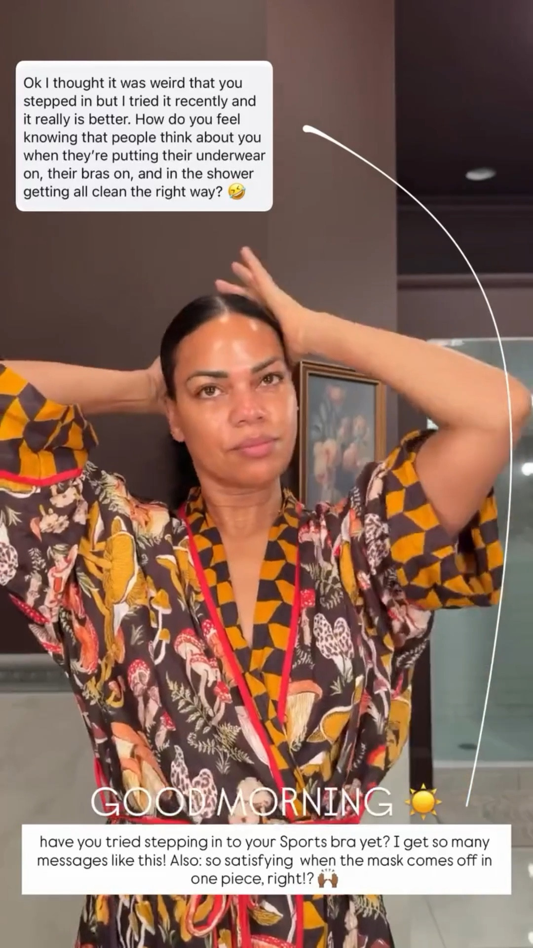 Have you tried stepping into your sports bra yet?



#LTKvlog #LTKmorningroutine #LTKgrwm