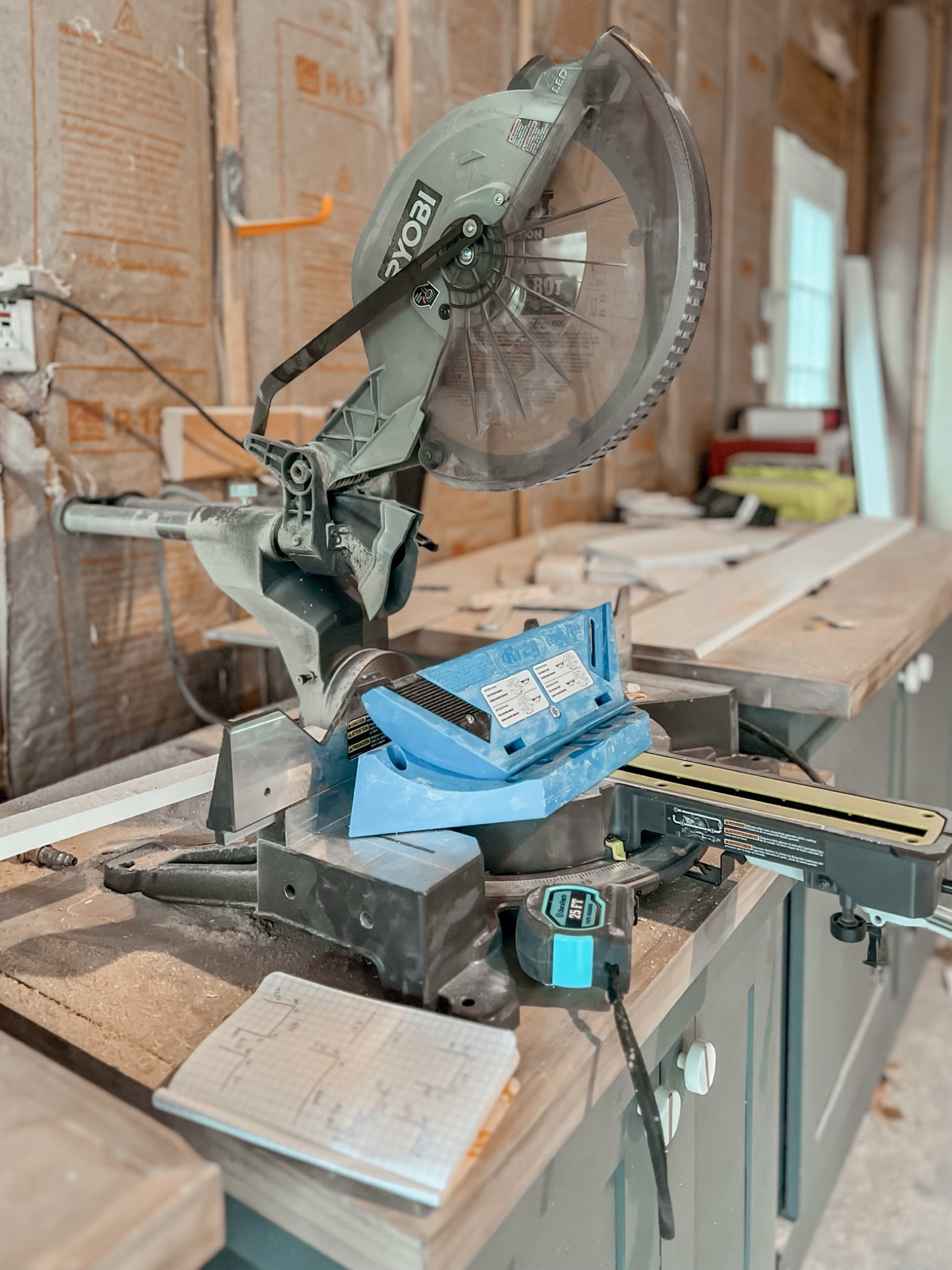 Favorite tool combo for crown moulding DIY projects! Kreg jig makes the project so much easier. Ryobi tools Home Depot 

#LTKhome #LTKFind