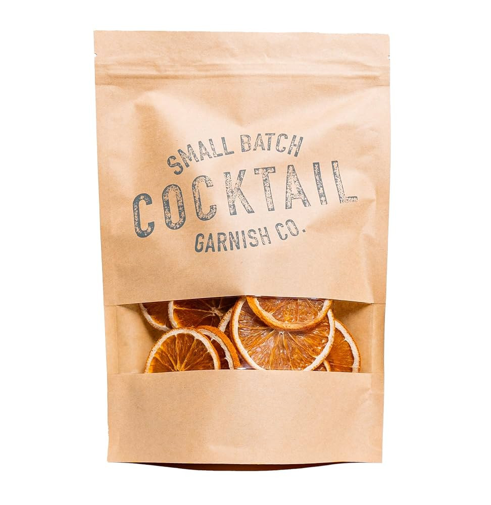 Cocktail Garnish - Dehydrated Orange, 3oz, 30+ Slices | Amazon (US)
