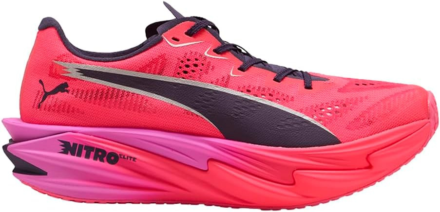PUMA Womens X Hyrox Deviate Nitro Elite 4 Running Sneakers Shoes - Pink | Amazon (US)