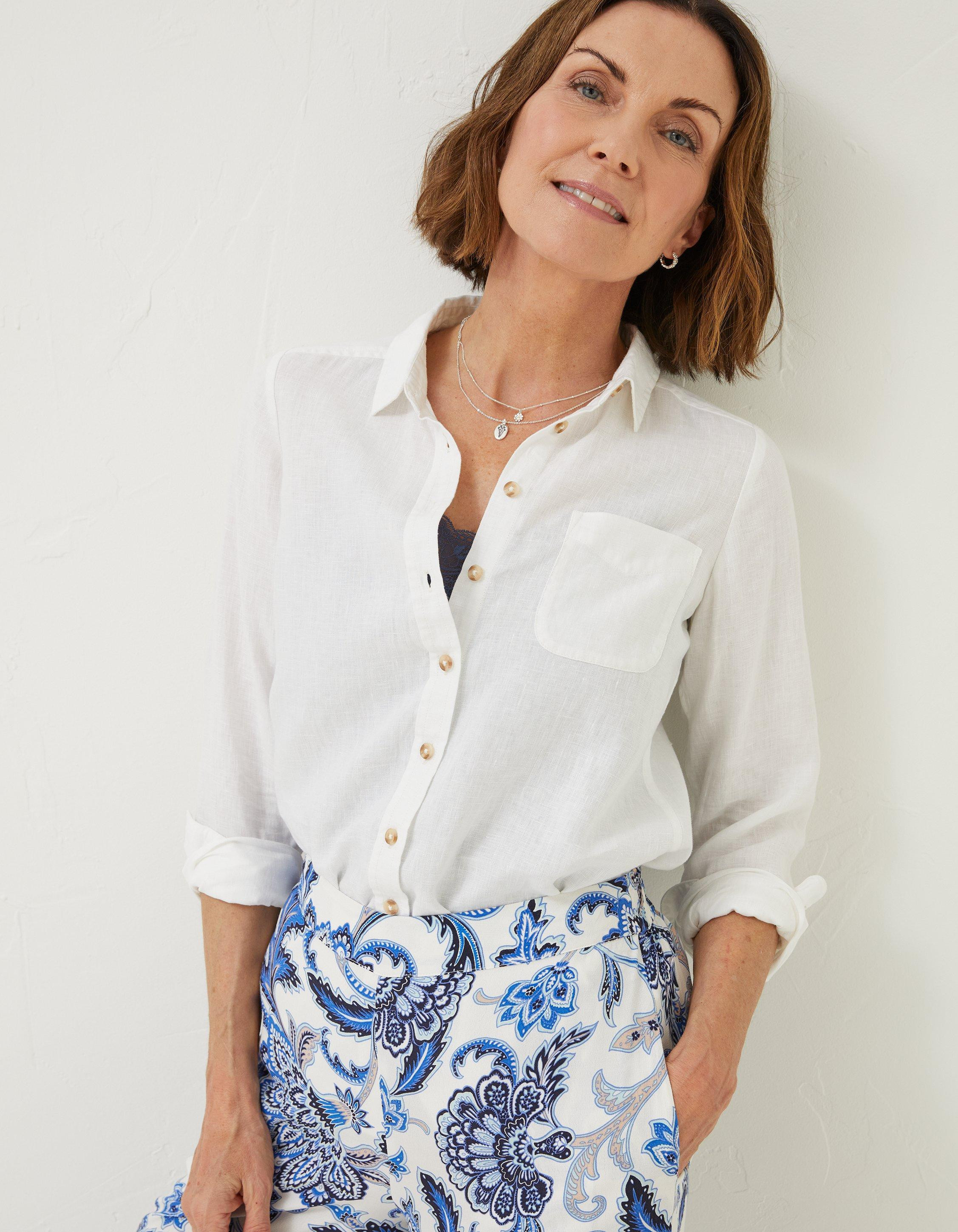 Olivia Linen Shirt | Fat Face (UK&IE)