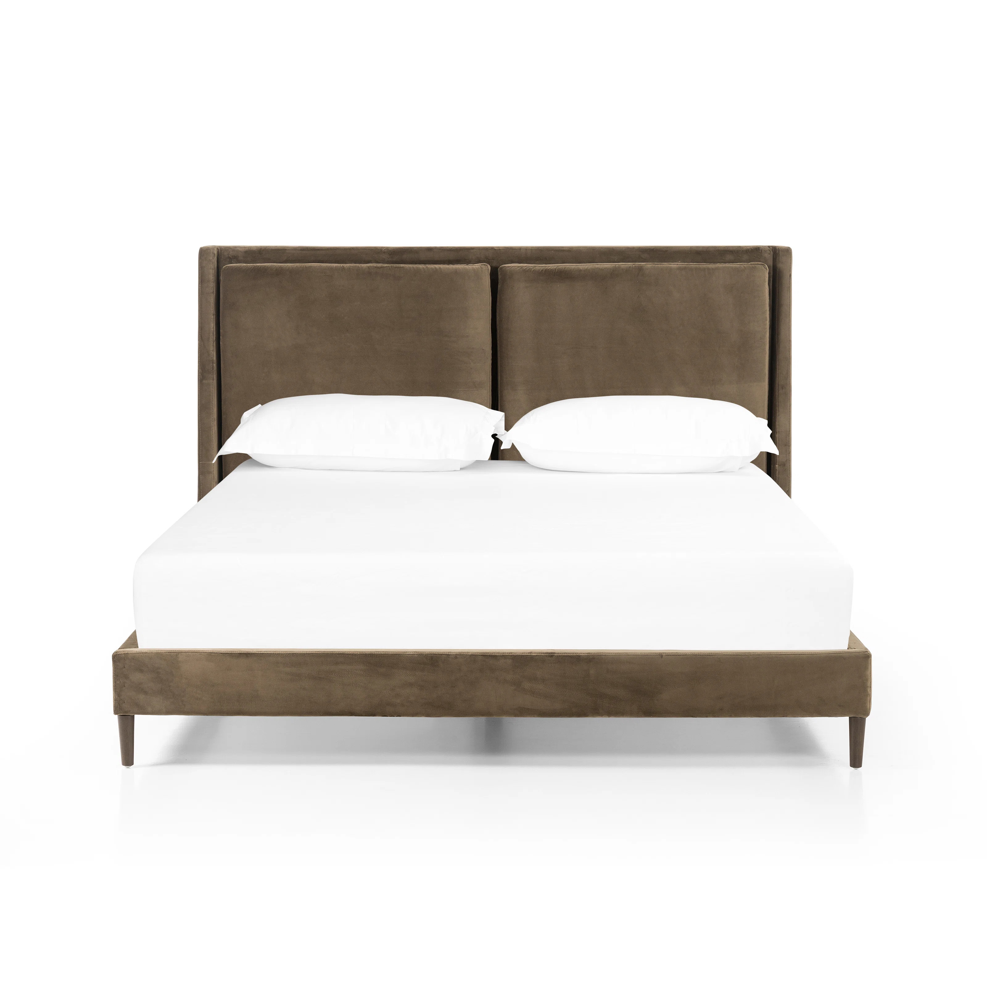 Potter Upholstered Wingback Bed | Perigold