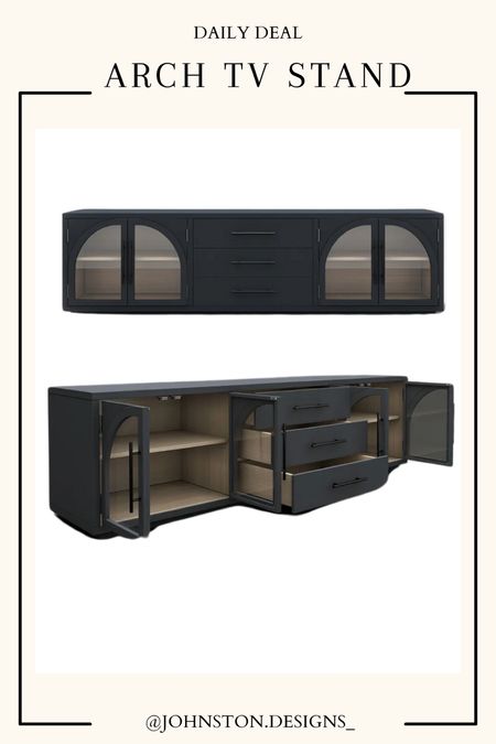 Arch Tv Stand / Cabinet / Sideboard - I love this 😍😍

Just over $700 and this is a deal compared to other similar ones this size and same look.  Would be comparable in price to pushing three of my arched cabinets I have together to get the same look!



#LTKSaleAlert #LTKHome