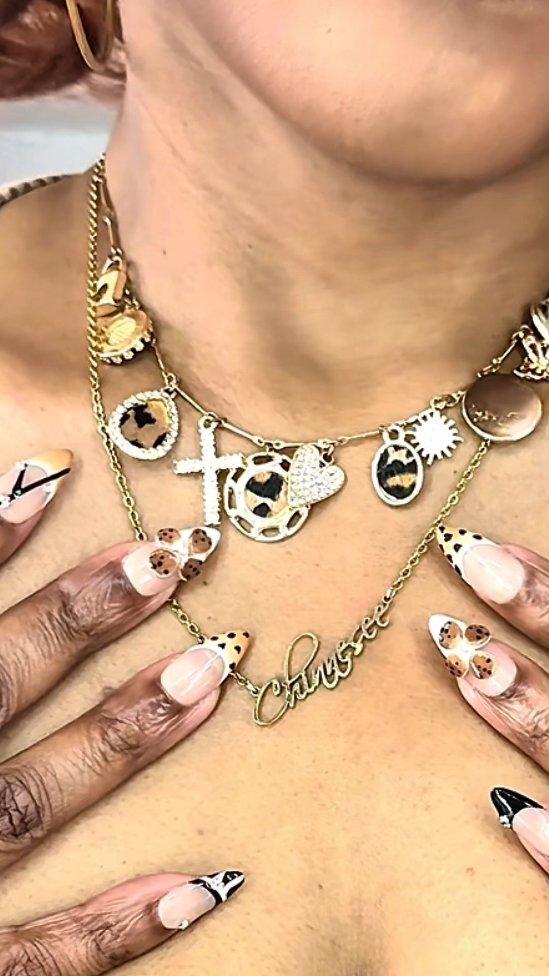 Handmade Press-On Nails 🐆🖤