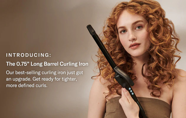 Long Barrel Curling Iron | Nanoionic MX | Bio Ionic | BioIonic