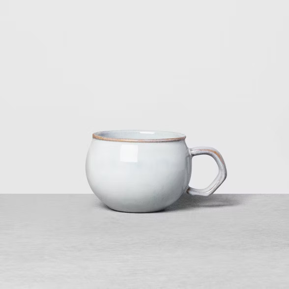 Stoneware Reactive Mug Blue - Hearth & Hand™ with Magnolia | Target