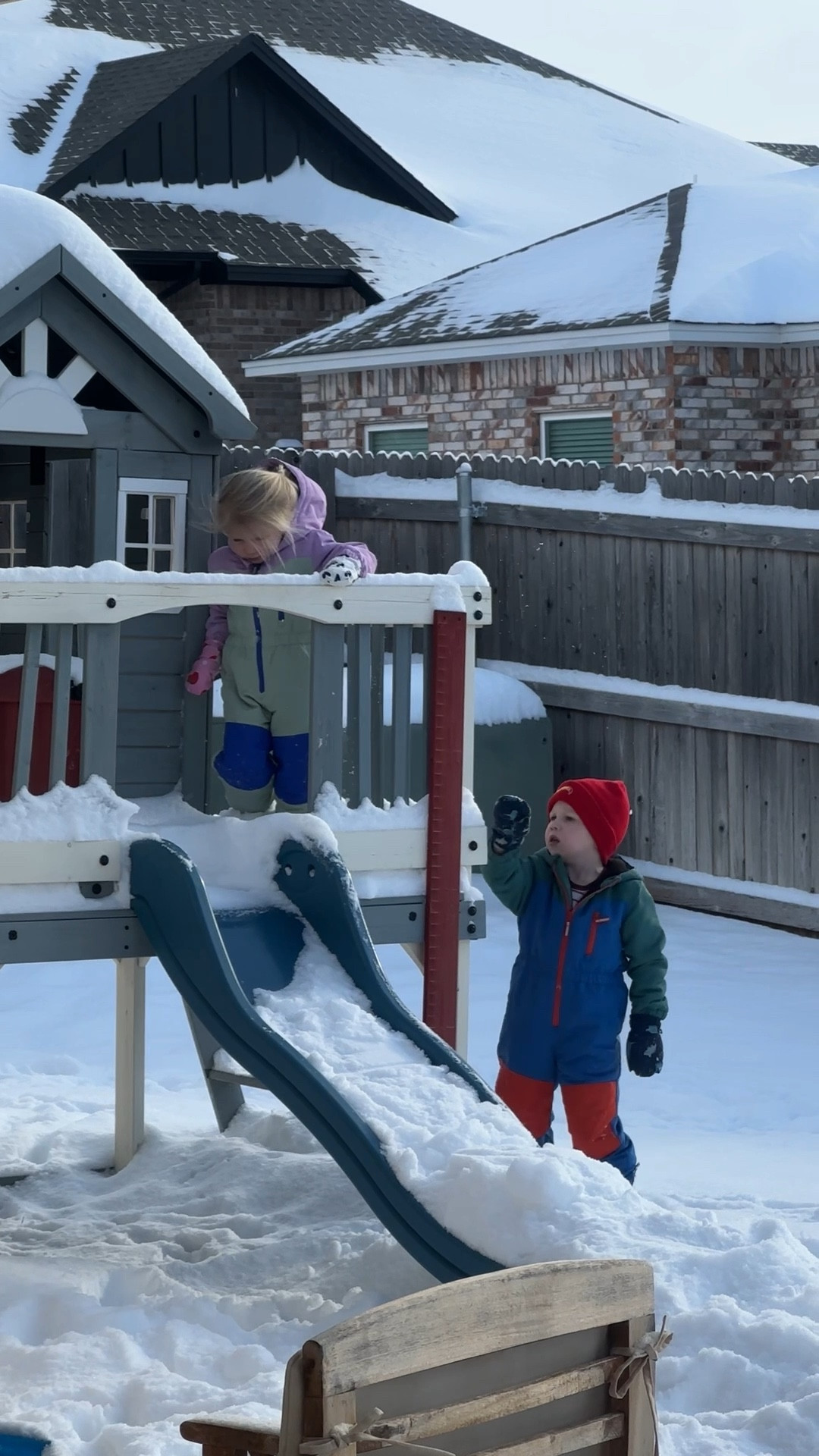 kids backyard play house + slide 

#LTKmomlife #LTKHome #LTKKids