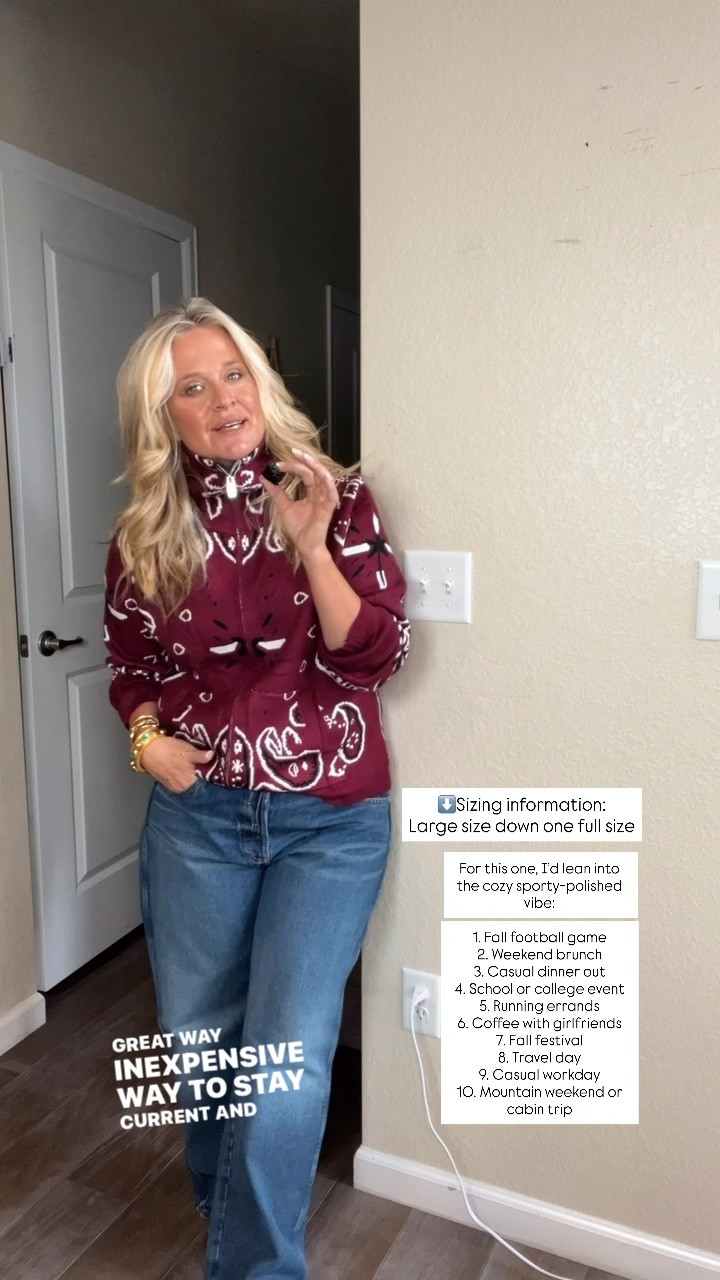 ✨Tap the bell, save and ❤️ start here over 40 fashion, midlife style, midsize fashion and luxury looks for less.  

We wear the clothes. The clothes don’t wear us.

That’s the part I wish more women heard.

When an outfit makes us feel heavier, wider, shorter, or just not like ourselves, our first instinct is often to blame our body.

But clothes have structure. They create lines, proportion, shape and balance. And when those things are off, the whole outfit can feel off.

That doesn’t mean there’s something wrong with us.

It means we can change the clothes.

That’s why I created Outfit Physics™. To help us use LIFT • SKIM • BALANCE so our clothes work for us, not against us.

We do not need to earn the right to feel good getting dressed.

We can start now. In the body we have today. 

👑 Helping you look good, feel good.-Lindsey Denver   Check back daily for belly-friendly style, confidence, and Outfit Physics™.

#LTKOver40 #LTKMidsize #LTKPlusSize

Comment SHOP below to receive a DM with the link to this post on my LTK ⬇ https://liketk.it/6oPlJ