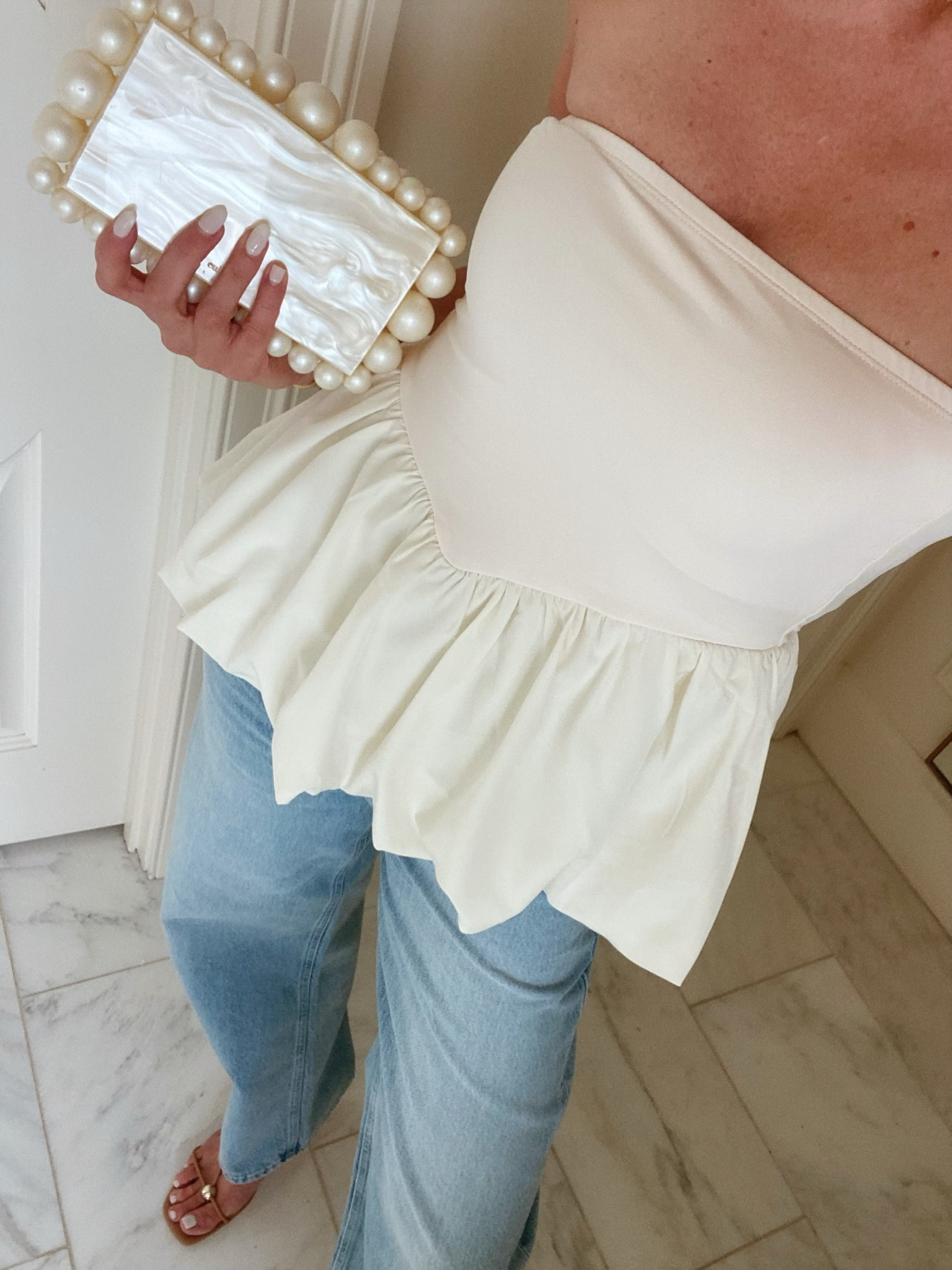 Summer date night outfit idea 