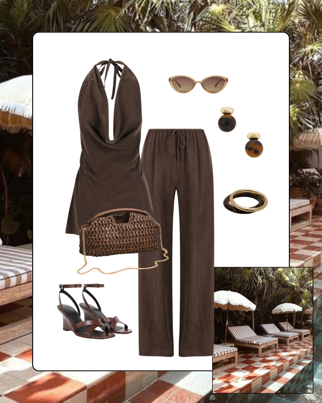 The chicest set for vacation that can be worn with sandals or heels! 

 #LTKgrwm #LTKootd #LTKOver40